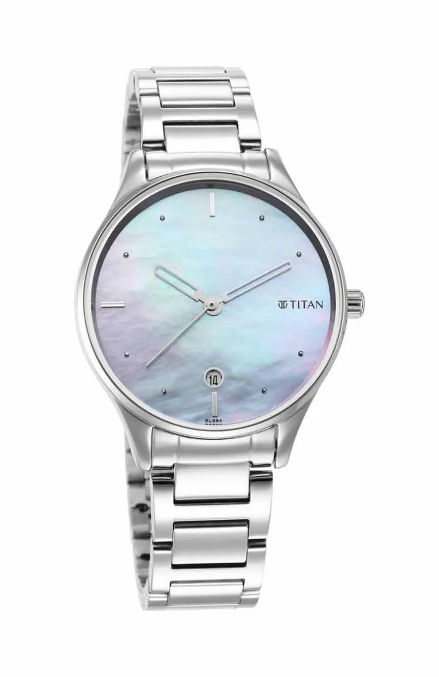 Titan | Titan Pastel Dreams Purple Mother of Pearl Dial Analog Metal Strap Watch for Women
Titan | Titan Pastel Dreams Purple Mother of Pearl Dial Analog Metal Strap Watch for Women