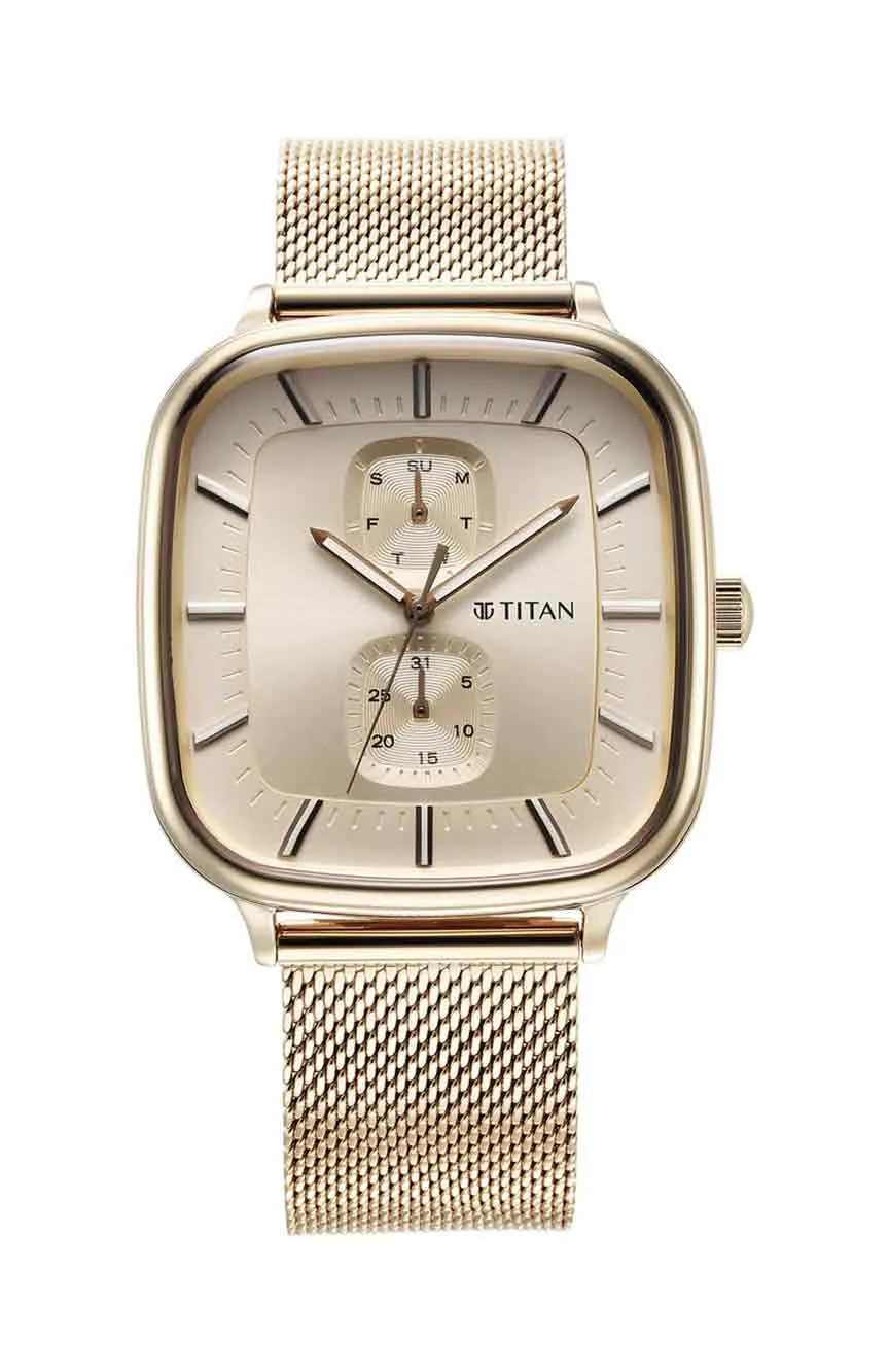 Titan | Titan Avant Garde Silver Dial Quartz Multifunction Stainless Steel Strap watch for Men
Titan | Titan Avant Garde Silver Dial Quartz Multifunction Stainless Steel Strap watch for Men