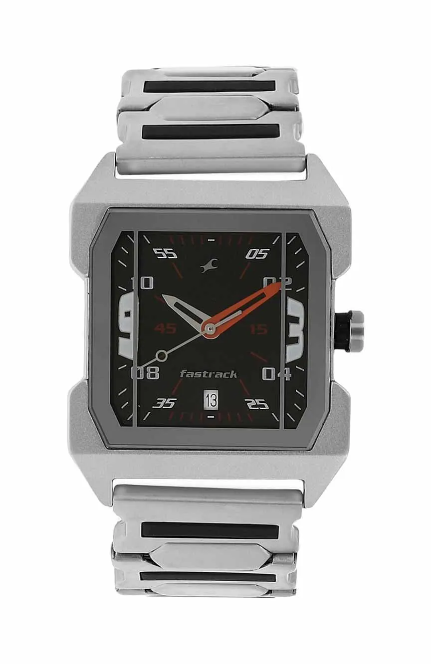 Titan | men Fastrack Quartz Analog Black Dial Stainless Steel Strap Watch for Guys
Titan | men Fastrack Quartz Analog Black Dial Stainless Steel Strap Watch for Guys