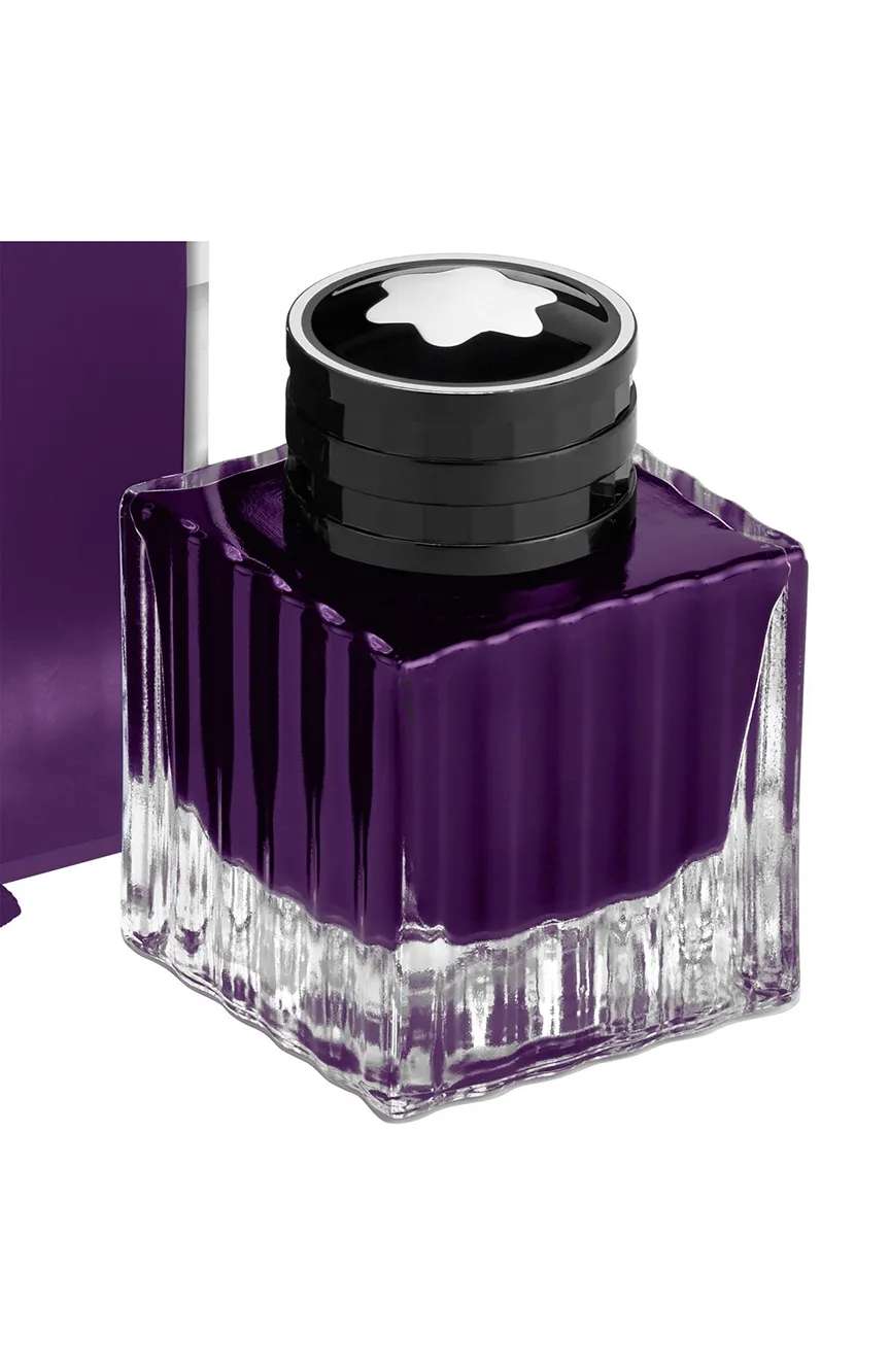 Montblanc Ink Bottle 50 Ml, Purple, Great Characters Enzo Ferrari
