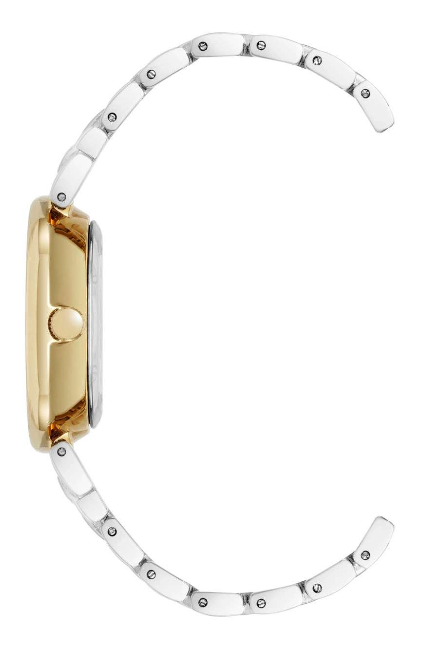 آن كلاين ساعة أنالوج بسوار ستانلس إستيل من آن كلاين للنساء