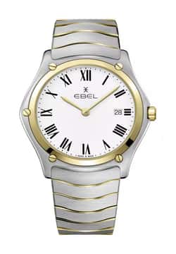 Ebel Mens Sport Classic Quartz 18K Yellow Gold Watch