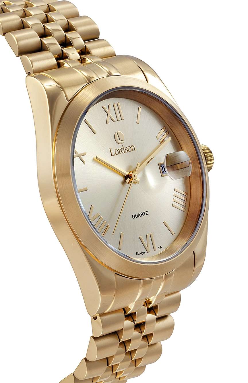 Lordson Gents Gold Stainless Steel watch
