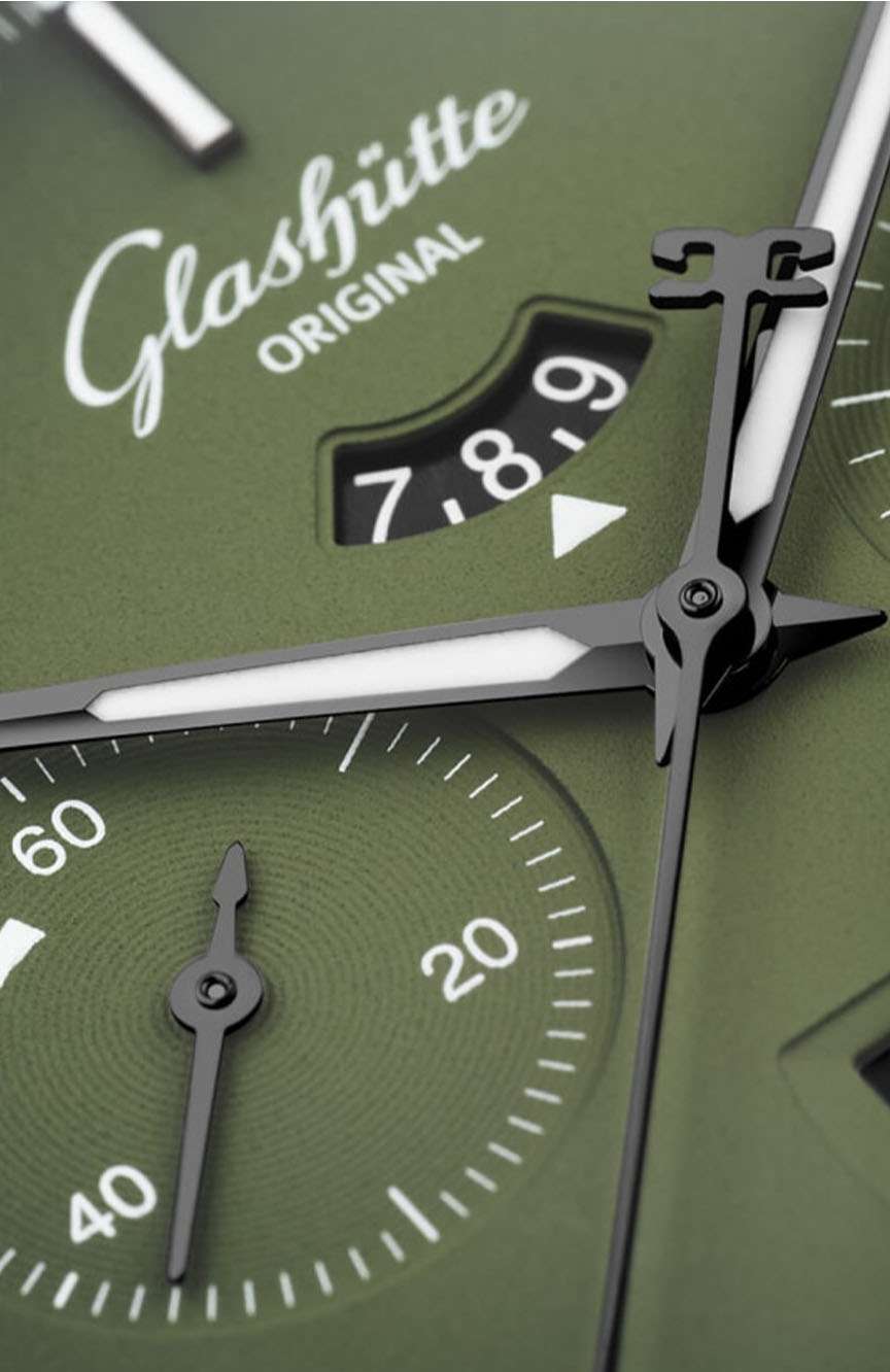 GLASHUTTE ORIGINAL SEVENTIES CHRONOGRAPH PANORAMA DATE