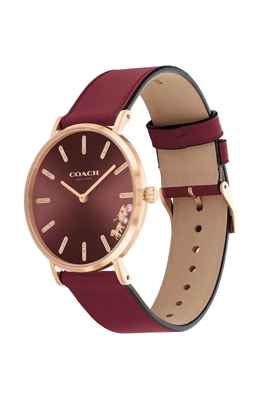 Coach WOMENS QUARTZ CALFSKIN LEATHER WATCH - 14503851  display picture 1