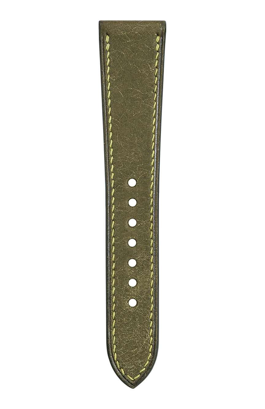 Delugs Leather - Olive Green Pueblo Slim Strap