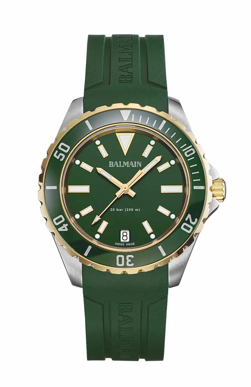 BALMAIN オリーブグリーンベスト Balmain Ophrys | RivoliShop.com