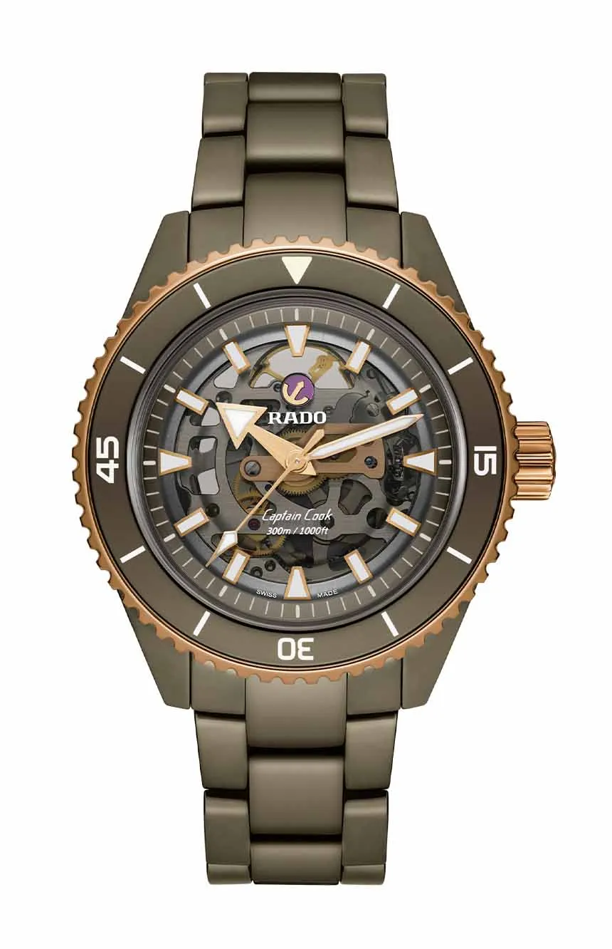 

Rado | Men's Captain Cook High Tech Ceramic Skeleton