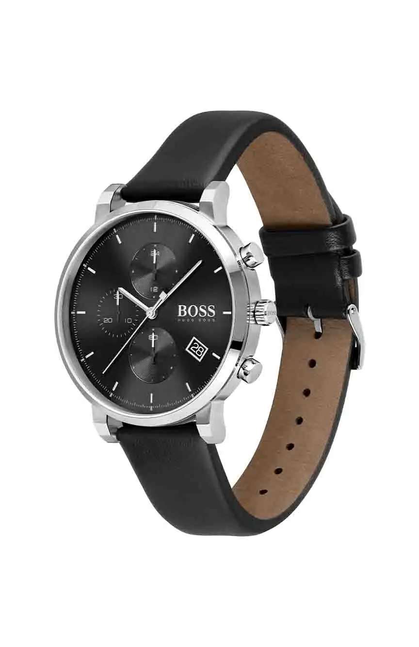 Hugo Boss Hugo Boss Mens Quartz Leather