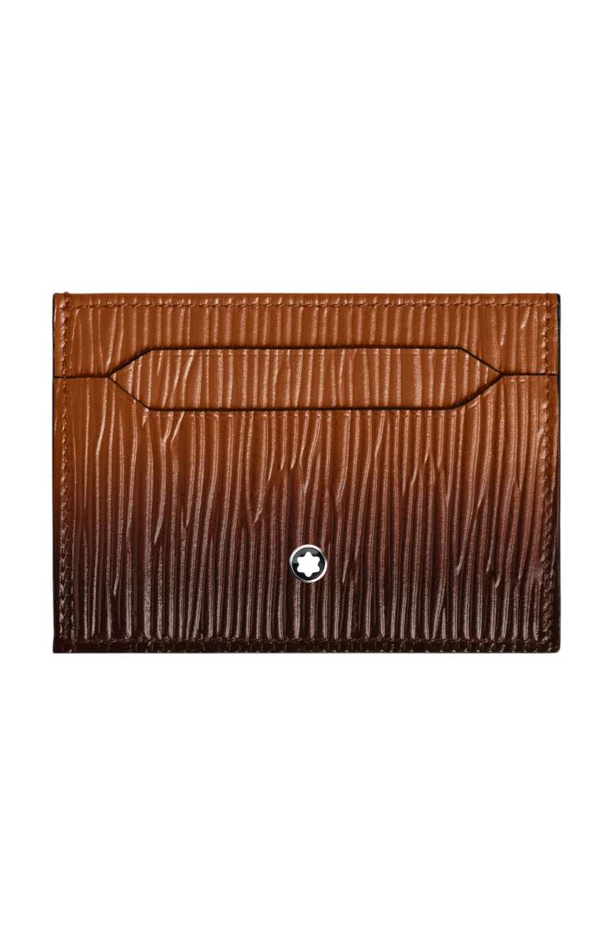 Montblanc Card Holder 5cc in Corteccia Sfumato Leather