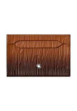Montblanc Card Holder 5cc in Corteccia Sfumato Leather