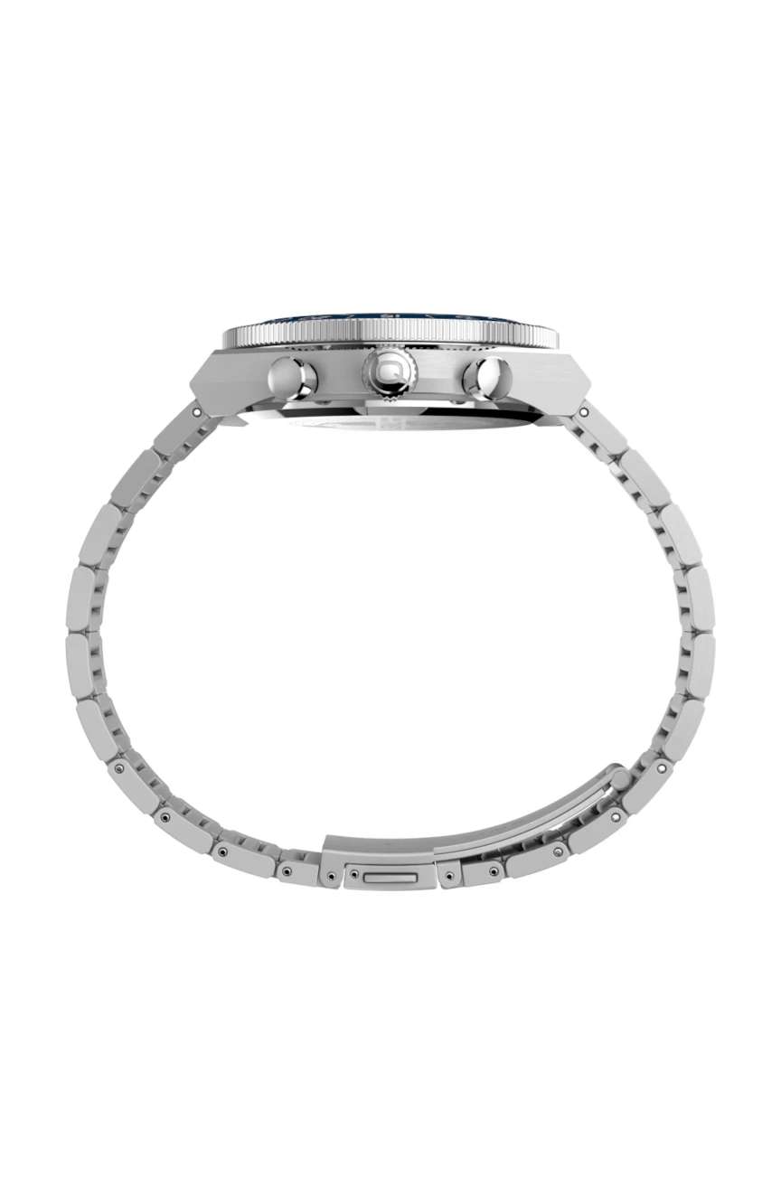 Timex Q Continental Chronograph 40mm Stainless Steel Bracelet Watch