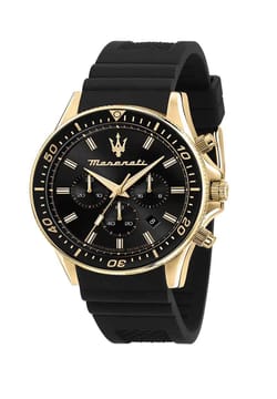 MASERATI Men Quartz Silicone Watch