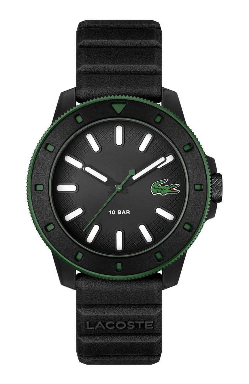 Lacoste Men .12.12 Scuba Round Silicone 43 mm