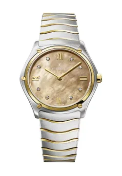 メンズEBEL エベル スポーツクラシック SSteelYellow18Gold Ebel Mens Sport Classic Quartz 18K Yellow Gold Watch | RivoliShop.com