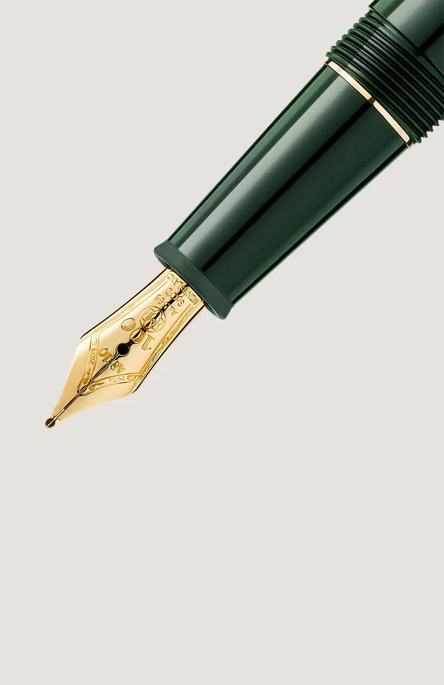Montblanc The Origin Collection Classique Fountain Pen Green Resin