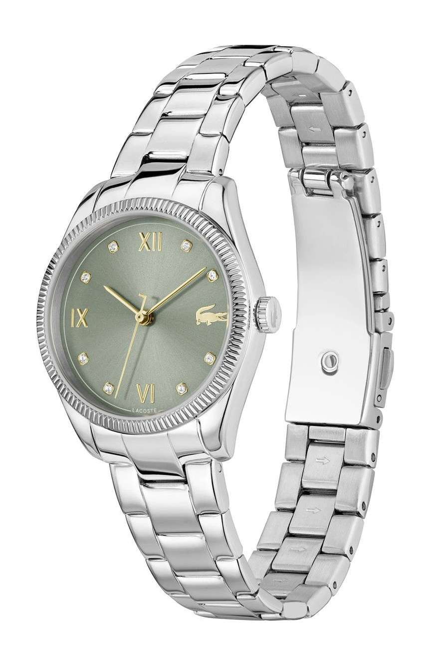 Lacoste Women Parisienne Round Stainless Steel 30 mm