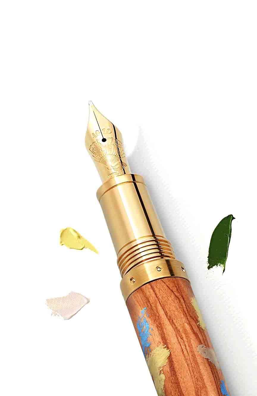 مون بلان قلم حبر سائل ضمن مجموعة أساتذة الفن تكريماً لبيير أوغست رينوار إصدار محدود 4810