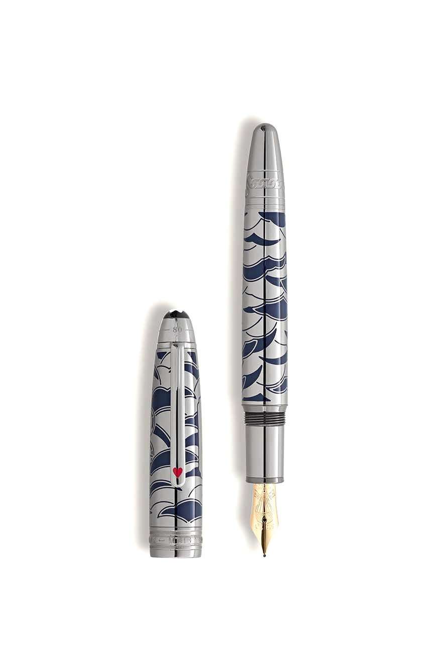 Montblanc Meisterstuck Around The World In 80 Days Solitaire Legrand Fountain Pen