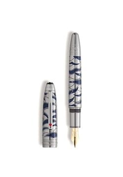 Montblanc Meisterstuck Around The World In 80 Days Solitaire Legrand Fountain Pen