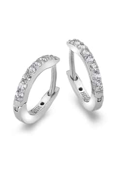 Hot Diamonds Constant Loop Earrings