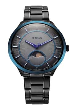 Titan Caelum Sun Moon Sub-Dial in Gunmetal Grey - Stellar Edition