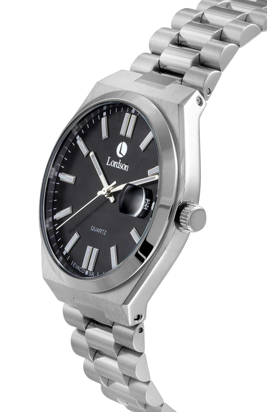 Lordson Gents Silver Stainless Steel watch
