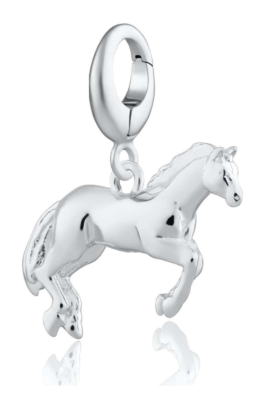 Lily Charmed Silver Horse Charm