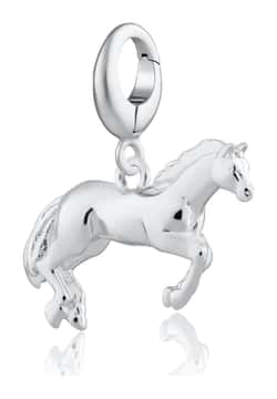 Lily Charmed Silver Horse Charm