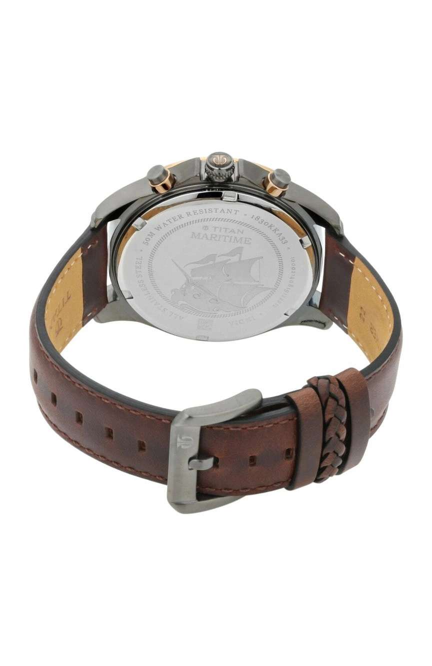 Titan Men's Maritime Pro Lateen Sail Chronograph Watch