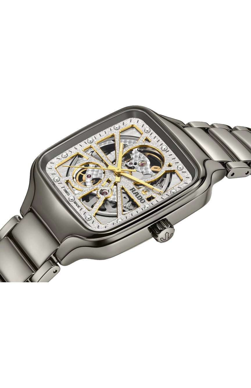 رادو Square Automatic Open Heart Sparkling - R27083722