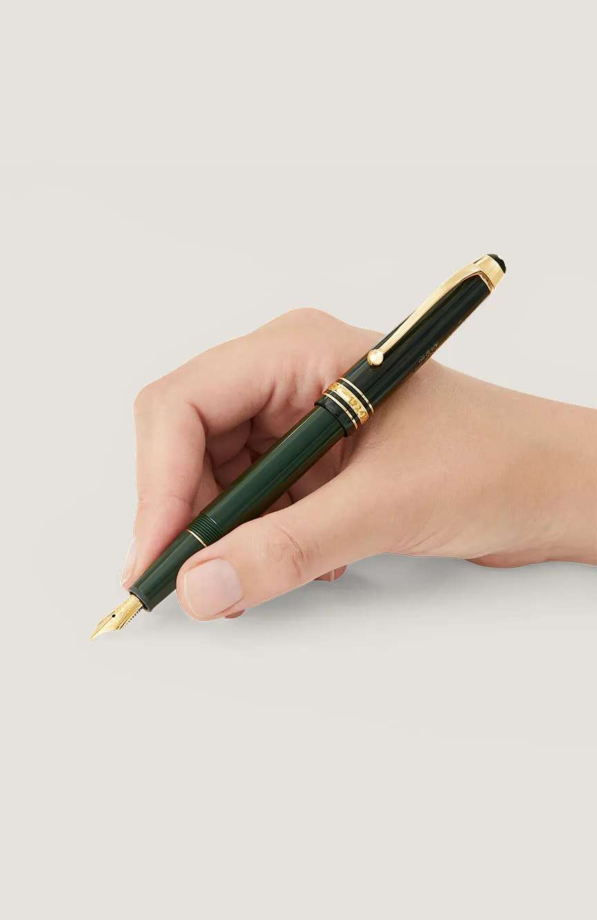 Montblanc The Origin Collection Classique Fountain Pen Green Resin