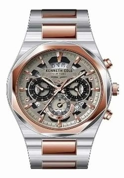 Kenneth Cole Kenneth Cole Mens Stainless Steel Quartz Watch KCWGK2130703