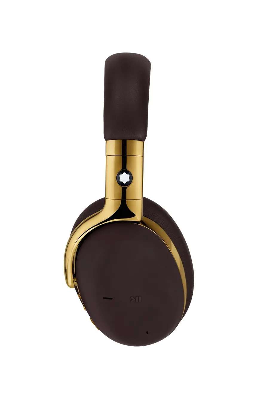 مون بلان سماعات الرأس MB 01 أوفر إير باللون البني