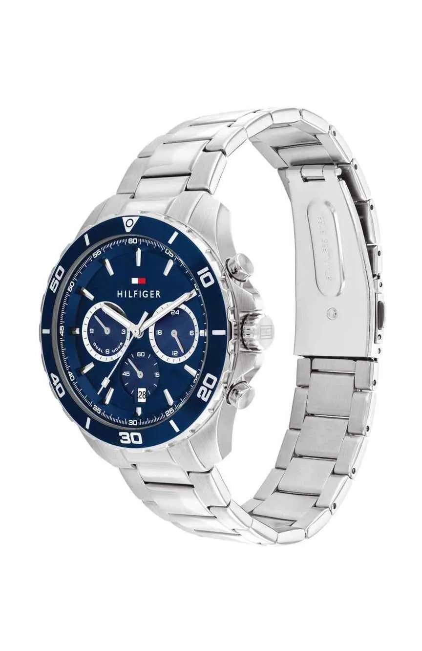 تومي هيلفجر ساعة تومي هيلفيغر جوردان كوارتز ستانلس ستيل للرجال 1792094