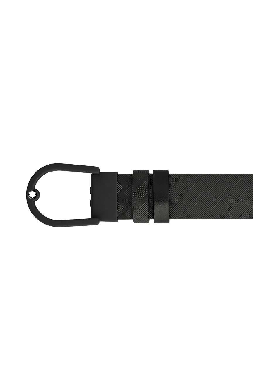 Montblanc Horseshoe 35 mm Reversible Belt in Extreme Leather
