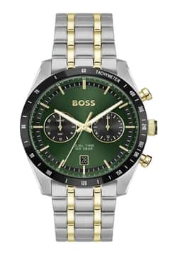 Boss ساعة بوص تورماستر مستديرة بسوار من الفولاذ المقاوم للصدأ مقاس 41 مم للرجال