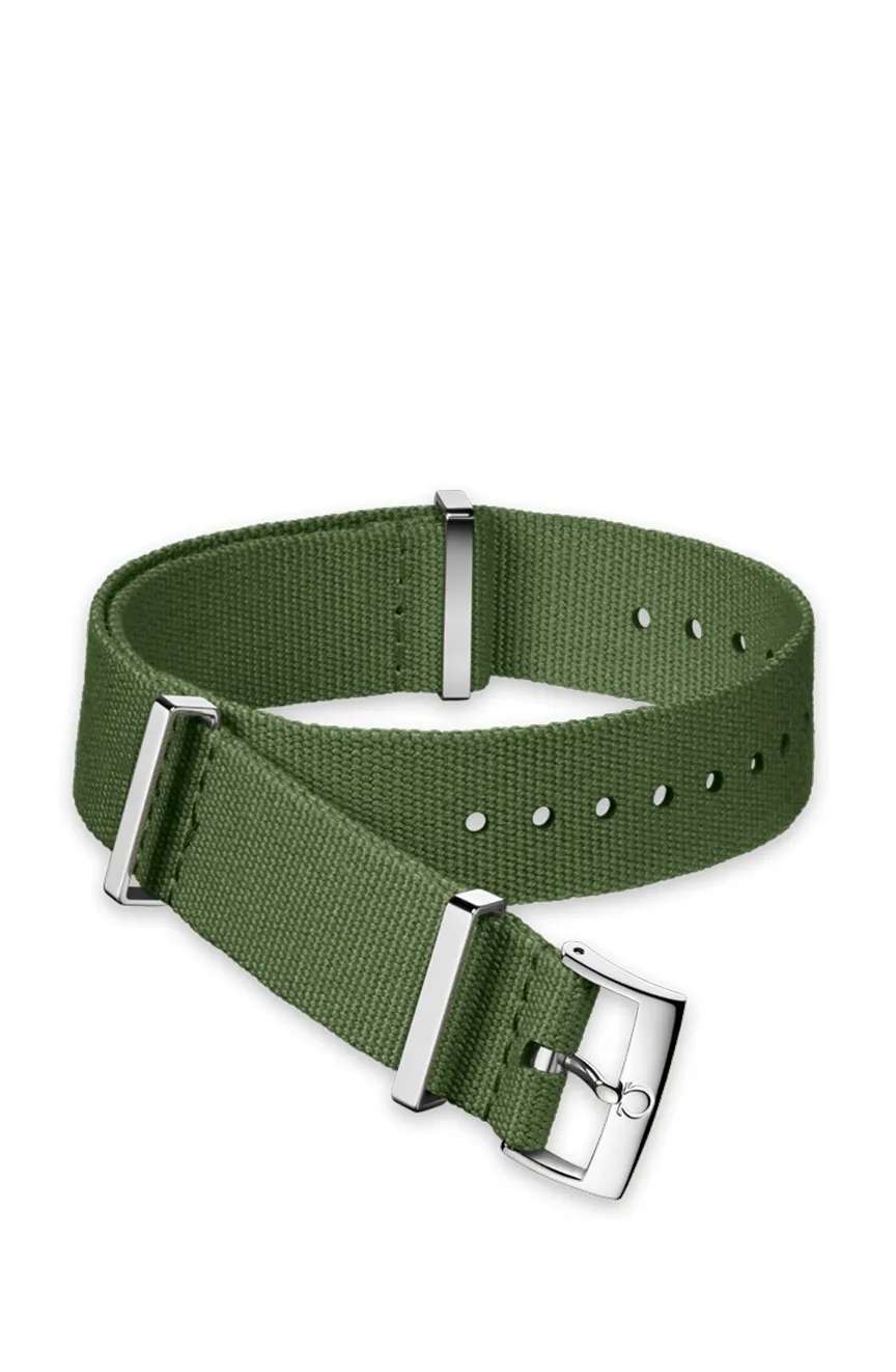 OMEGA Polyester, green, Nato Strap