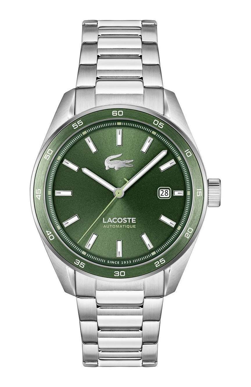 Lacoste Men Boston Round Stainless Steel 40 mm