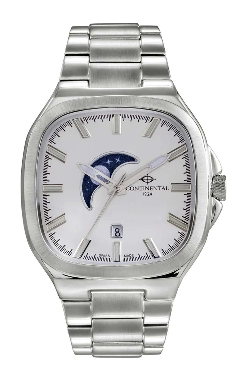 Continental Gents Silver Stainless Steel watch