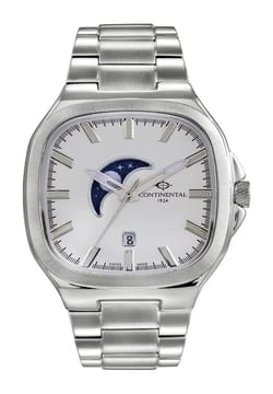Continental Gents Silver Stainless Steel watch