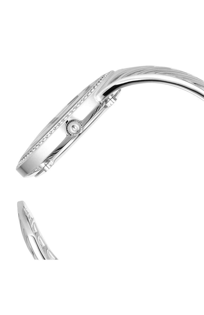 Titan Raga Silver Quartz Analog Blue Dial With Sterling Silver Metal Strap And Case Watch For Women (Small)