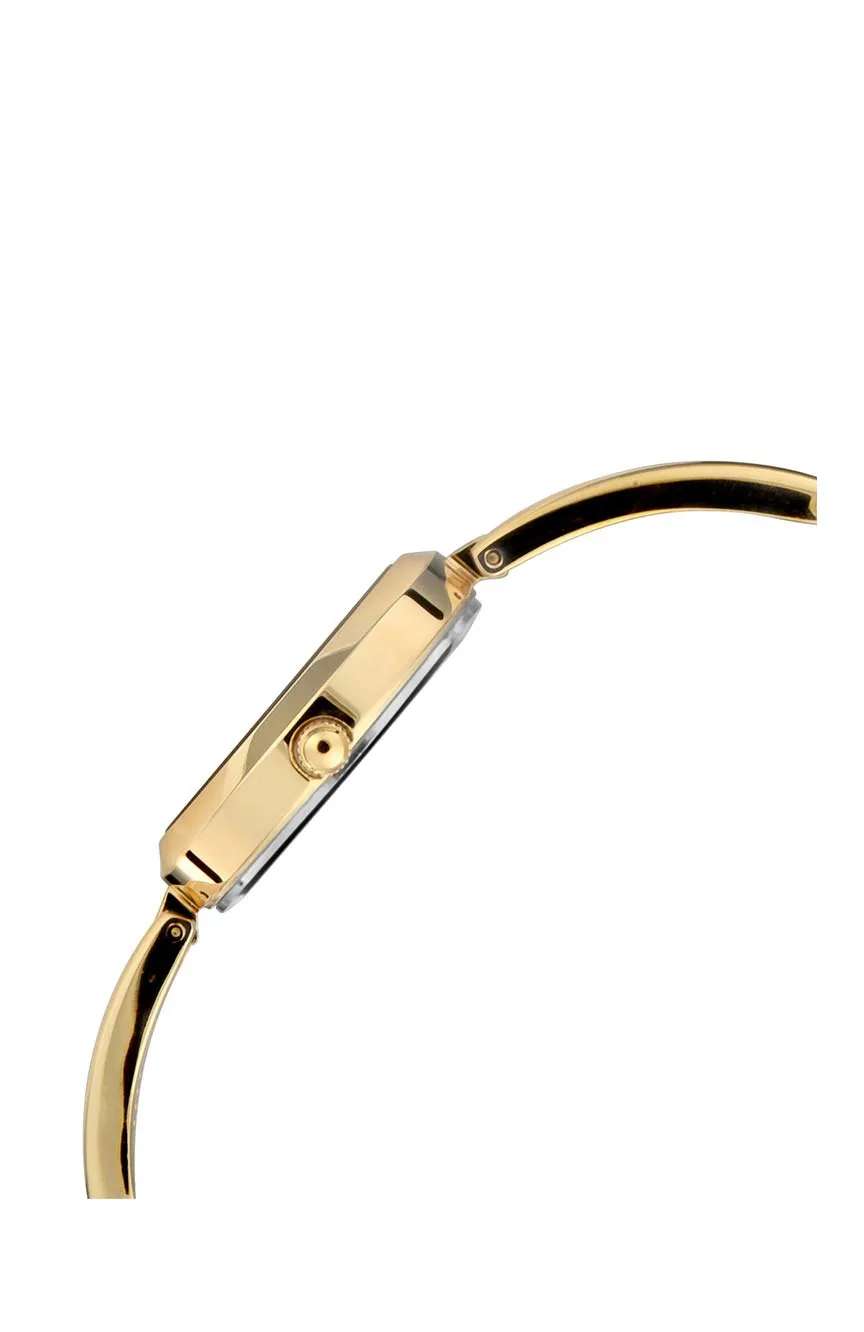 تيتان ساعة تيتان راجا فيفا بميناء فضي وسوار معدني للنساء