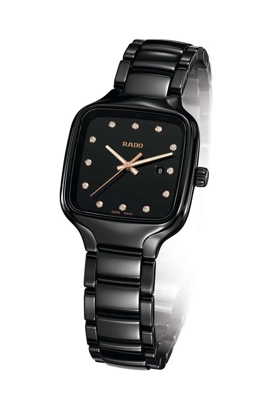 Rado Women's True Square Diamonds Quartz