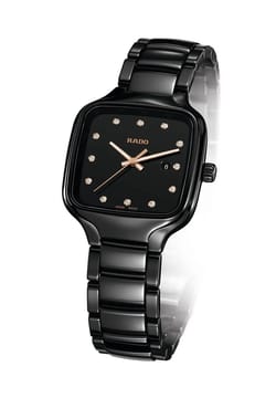 Rado Women's True Square Diamonds Quartz