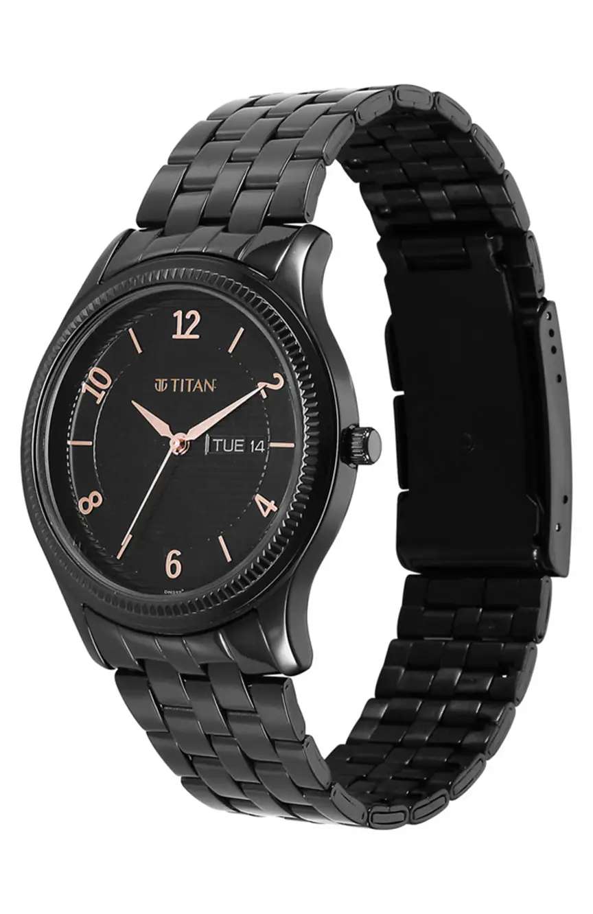 Titan Karishma Black Dial Watch for Men