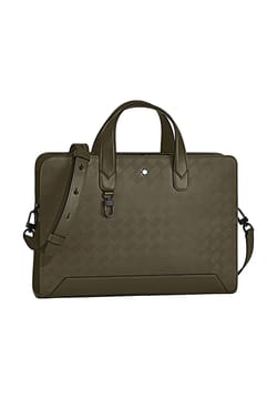 Montblanc Thin Briefcase In Extreme Leather