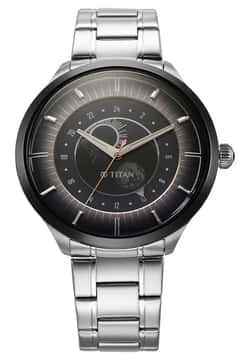 Titan Luna Sun Moon Phase in Frost Grey - Stellar Edition