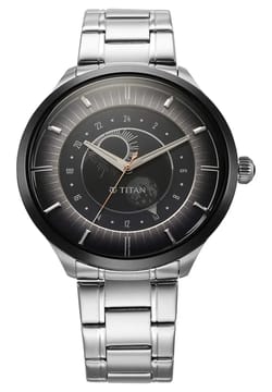 Titan Luna Sun Moon Phase in Frost Grey - Stellar Edition