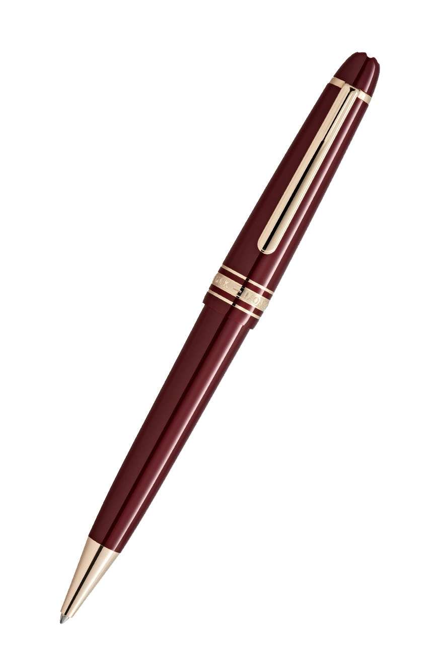 مون بلان Meisterstuck Burgundy Red Midsize Ballpoint